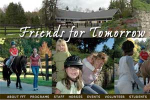 Friends for Tomorrow, Theraputic Horseback Riding